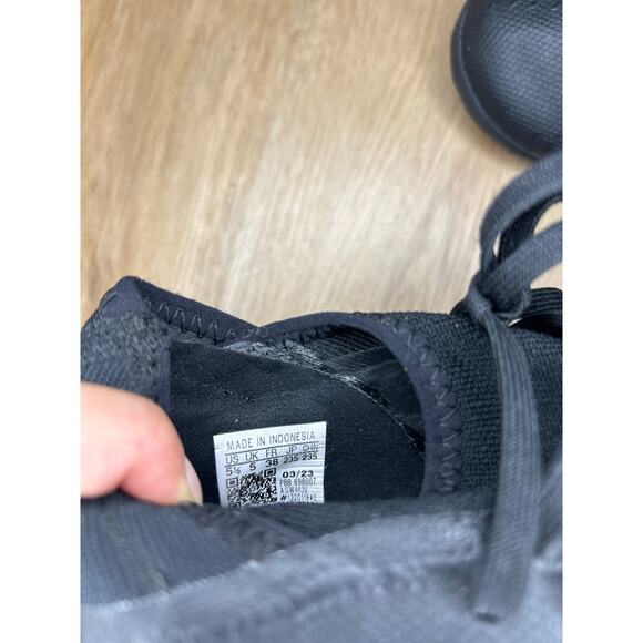 ADIDAS MENS 5.5 PREDATOR ACCURACY.3 TF TURF SOCCER SHOES BLACK OUT LACE UP - Picture 7 of 7